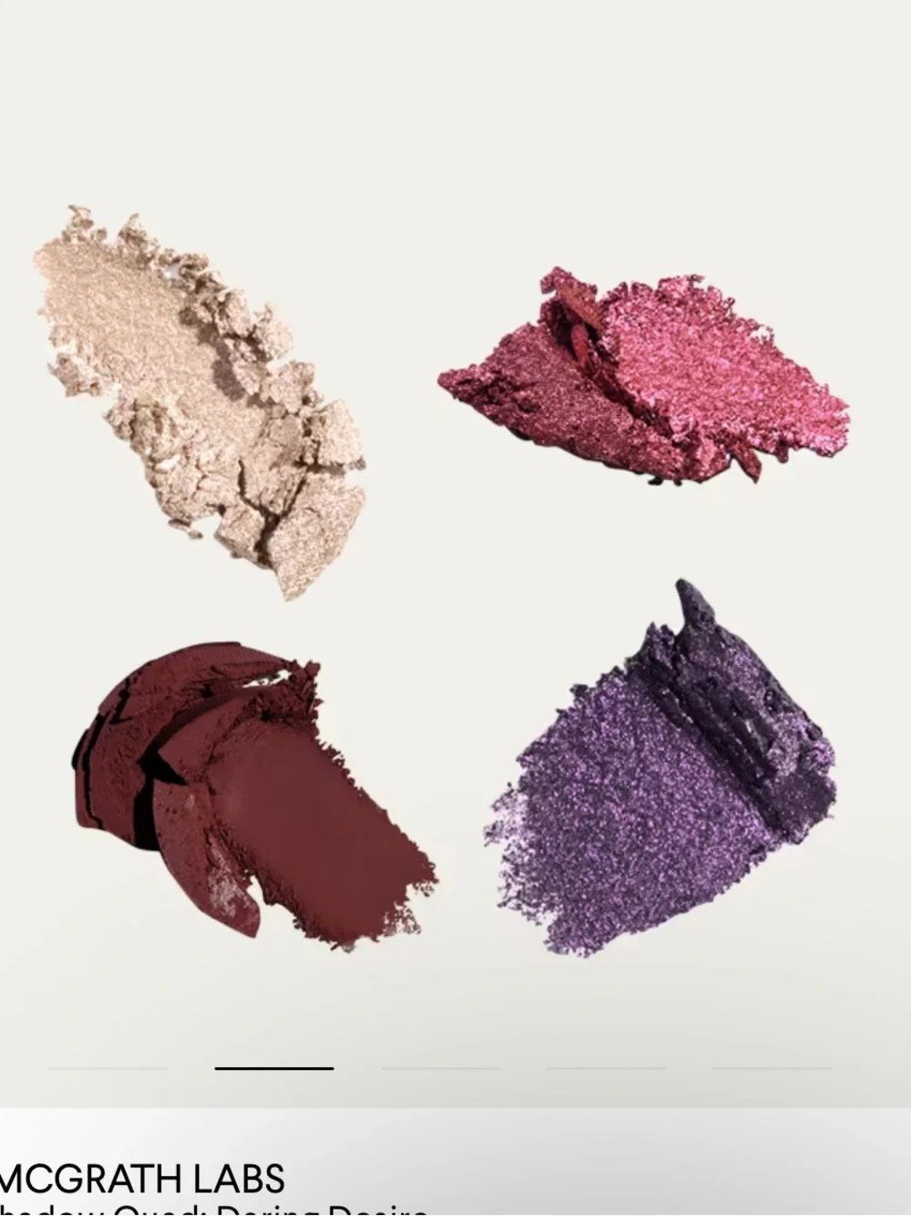 Pat McGrath Eyeshadow Quad: Daring Desire Luxury Palette